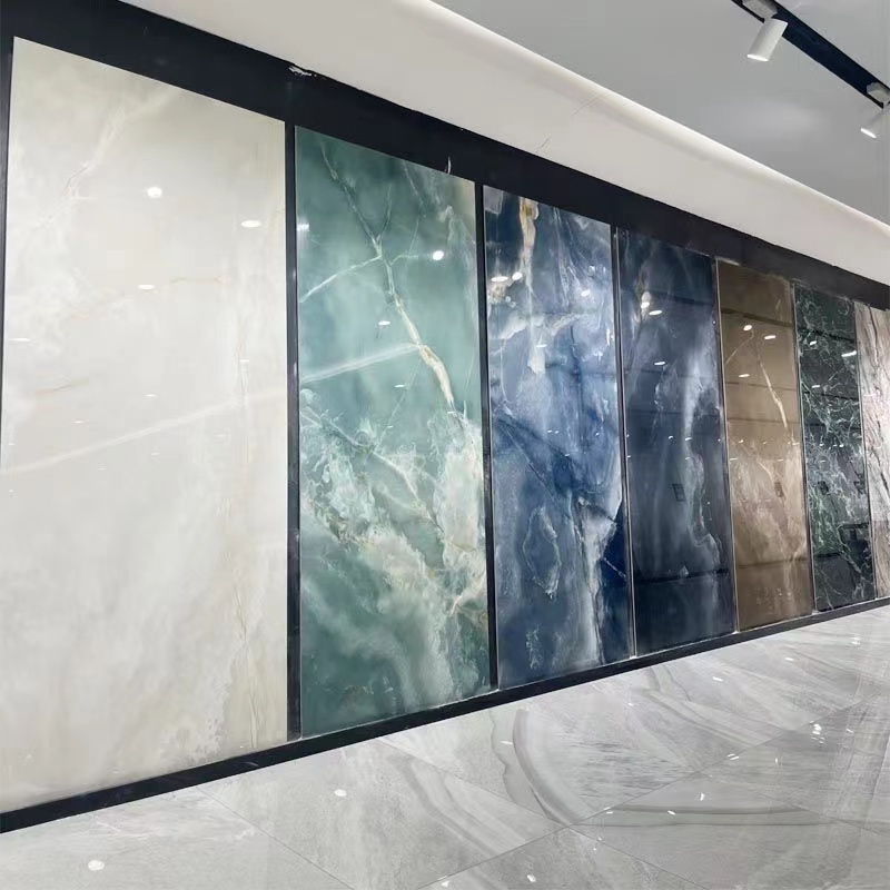 new arrive hot selling sonsill PET marble continuous texture wpc intergrated wall panel for background