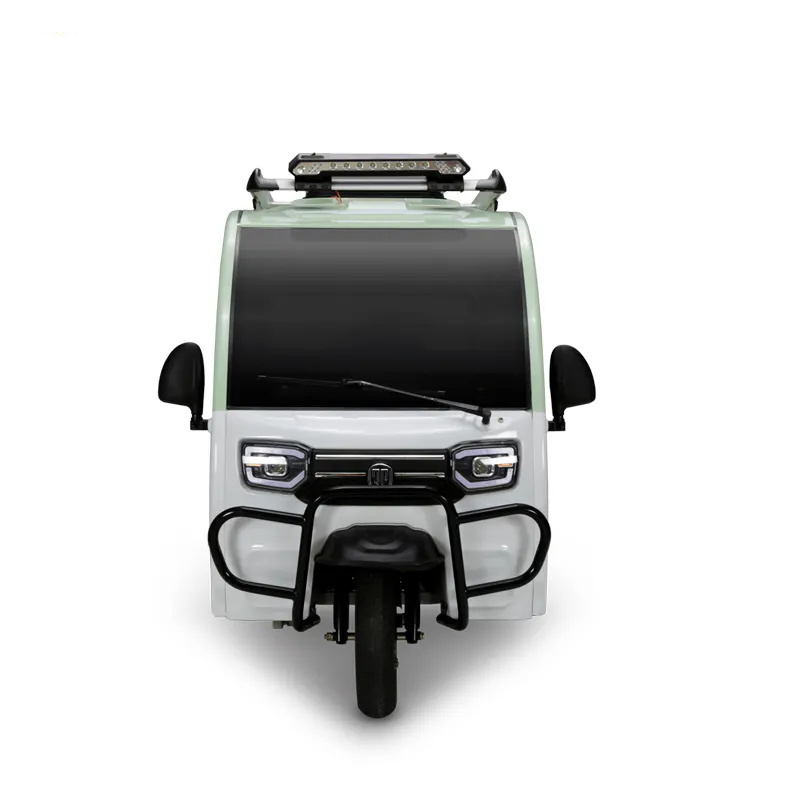 Hot Sale Electric Enclosed Tuk Tuk Tricycle 3 Wheels Big Space Passenger Sightseeing Rickshaw electric scooters 3 wheel adult