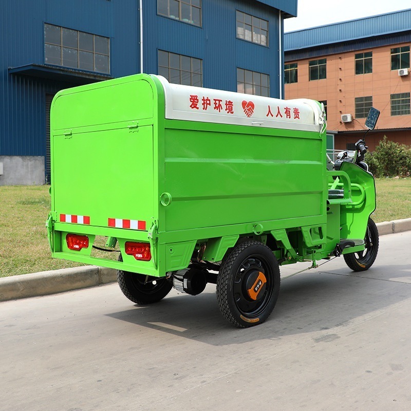 Electric Tricycle Three Wheel Garbage Transportation Vehicle 3 wheel electric truck made in China