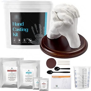 Hand Casting Kit for Couples or Family DIY Plaster Hand Mold Keepsake Sculpture Kit Gifts for Her