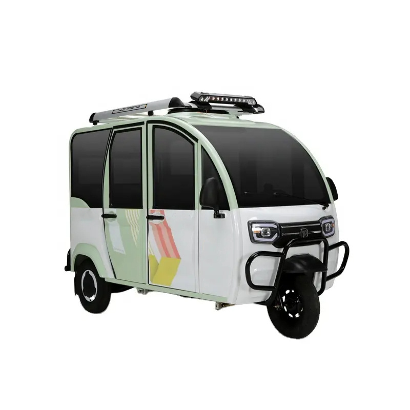 Hot Sale Electric Enclosed Tuk Tuk Tricycle 3 Wheels Big Space Passenger Sightseeing Rickshaw electric scooters 3 wheel adult