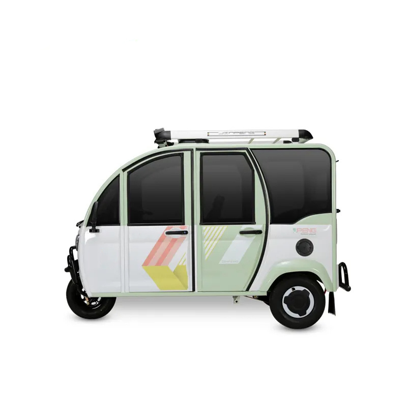 Hot Sale Electric Enclosed Tuk Tuk Tricycle 3 Wheels Big Space Passenger Sightseeing Rickshaw electric scooters 3 wheel adult