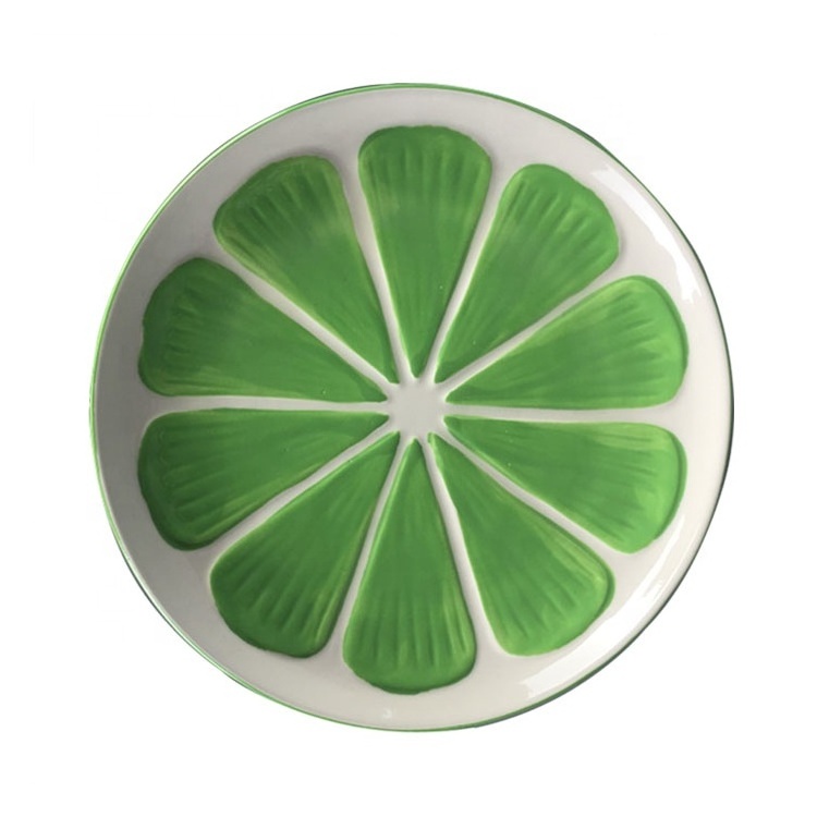 Fruit Plate Top Grade Food Grade Test Customized Melamine Dinner Ware Plate