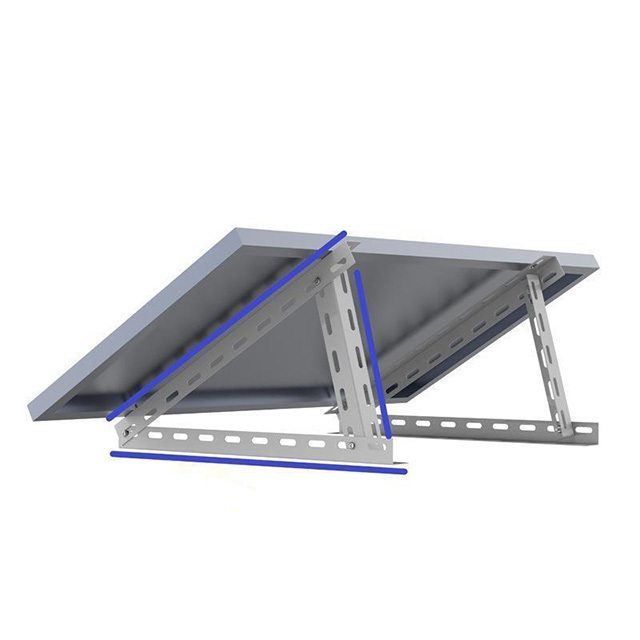 solar panel roof mounting frame universal solar pv panel aluminum ground mounting solar flat roof ballast panel mounting system