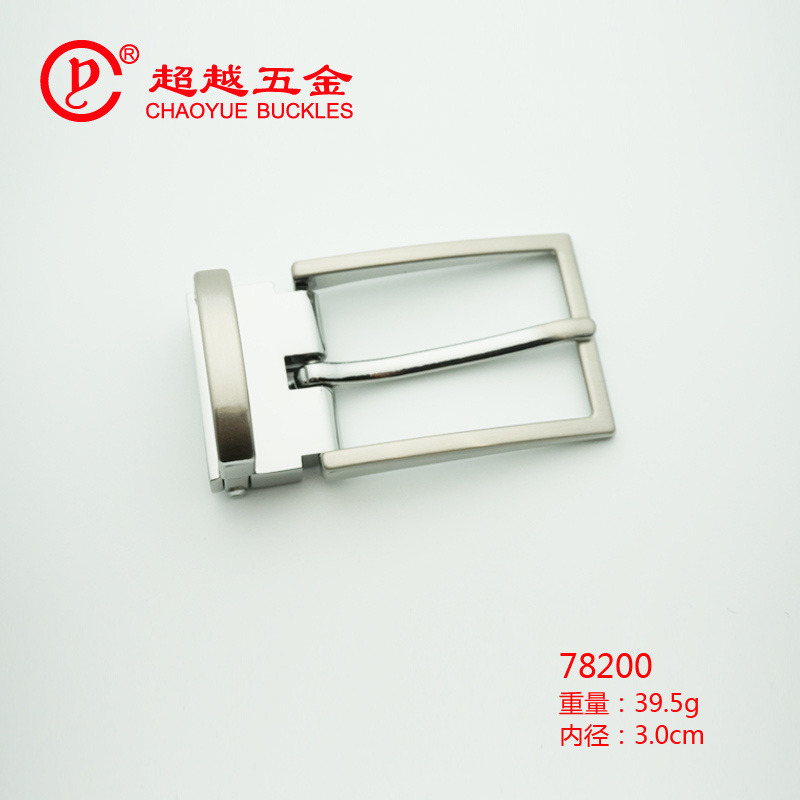 2024 New design widely used zinc alloy metal buckles with teeth clamp 30mm clip belt buckle