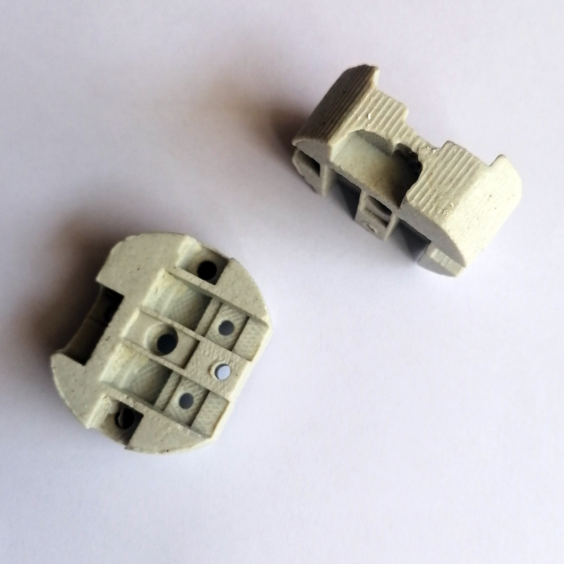 ceramic wall socket part electric switch base porcelain switch part lamp part light fitting