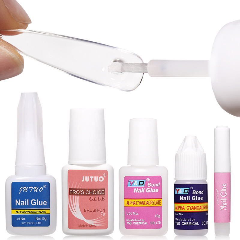 Nail Tip Glue Gel Customized Logo Acrylic 2g Mini Press on Nail Gel Glue Private Label 7G Nail Glue