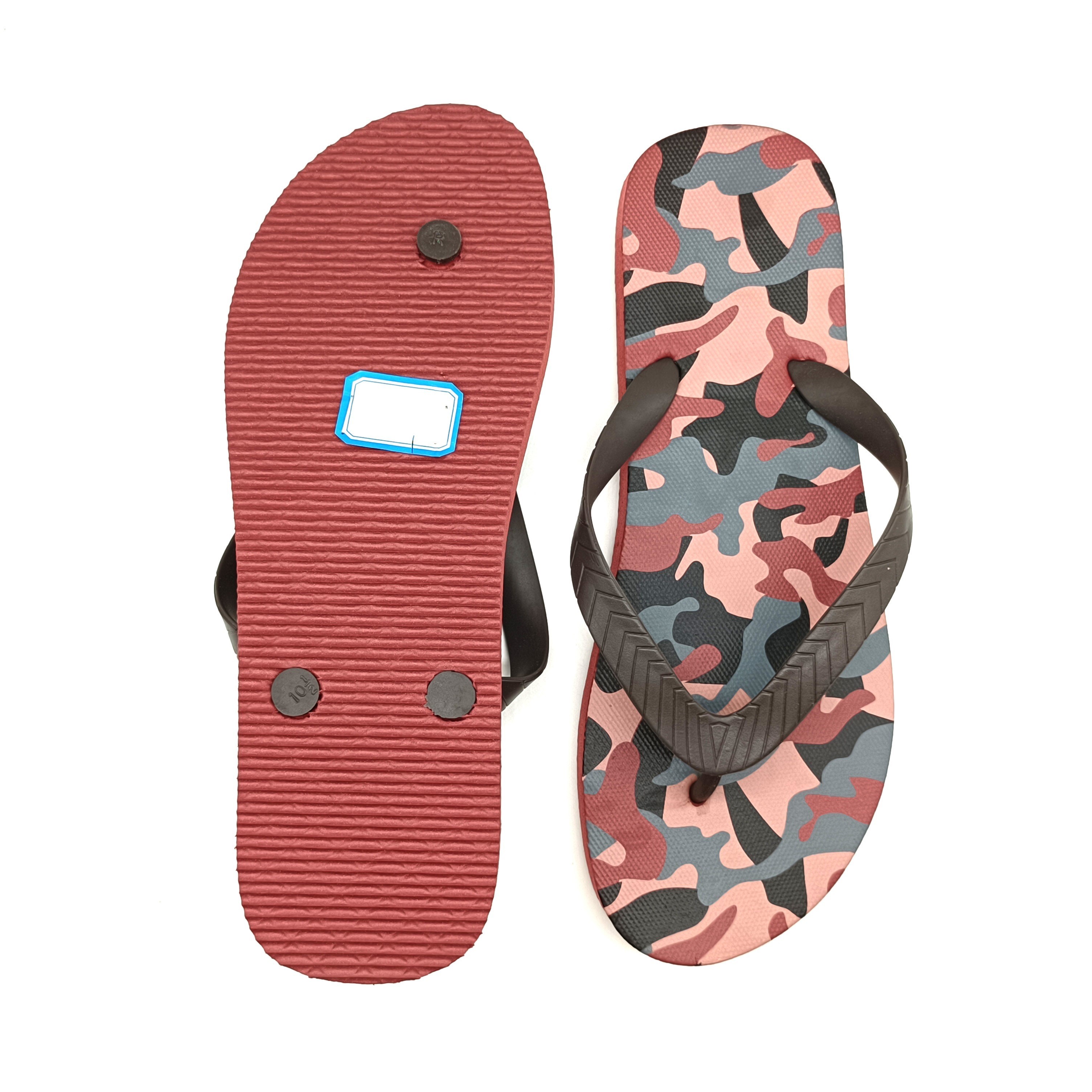 Low MOQ Factory's price PVC strap recycled materials slipper flip flops men disposable plastic flip flops