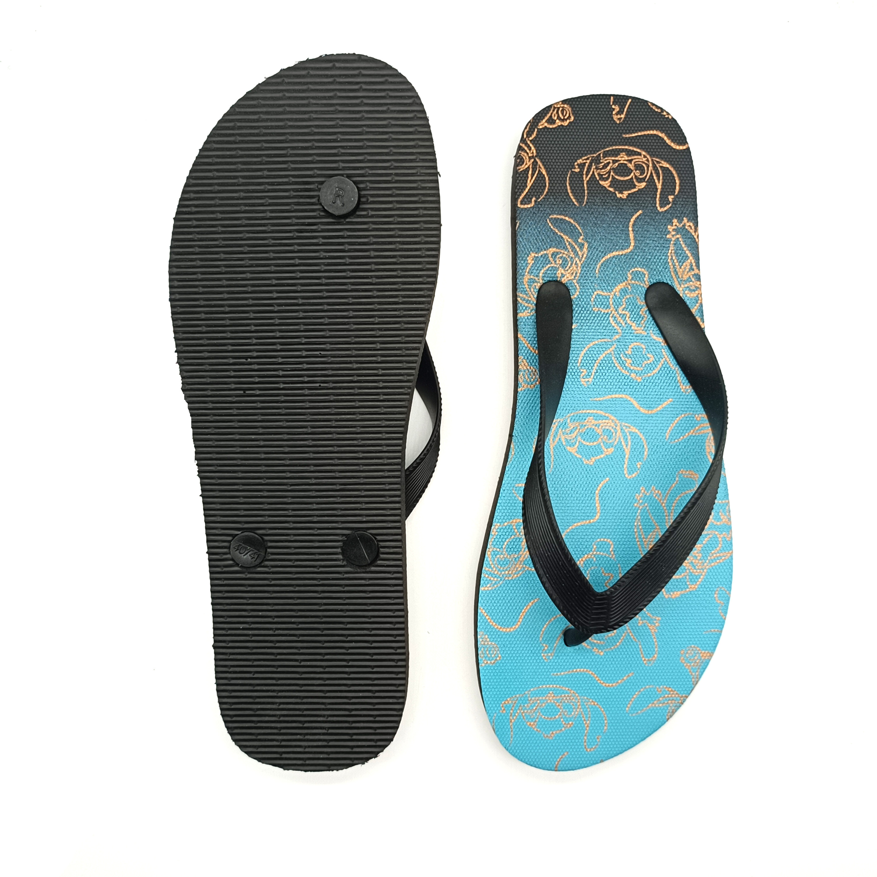 Low MOQ Factory's price PVC strap recycled materials slipper flip flops men disposable plastic flip flops