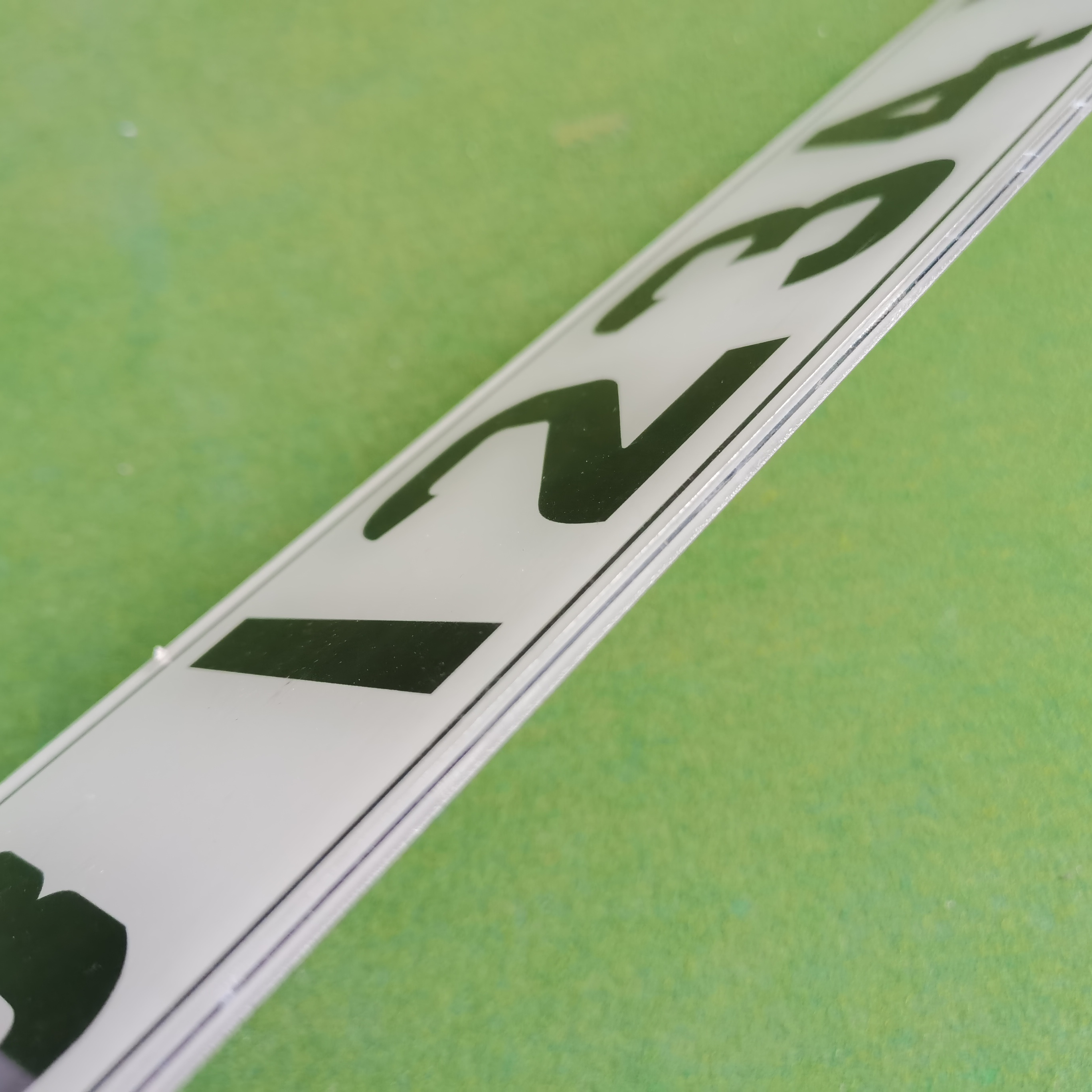 OEM Waterproof Strong Adhesive 4D BLACK Laser Cut 3mm Acrylic Number Plates Letters 3D Gel Plates