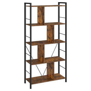 5-Tier Bookcase, Storage Shelving Unit, Display Shelf with Open Compartments for Living Room Home