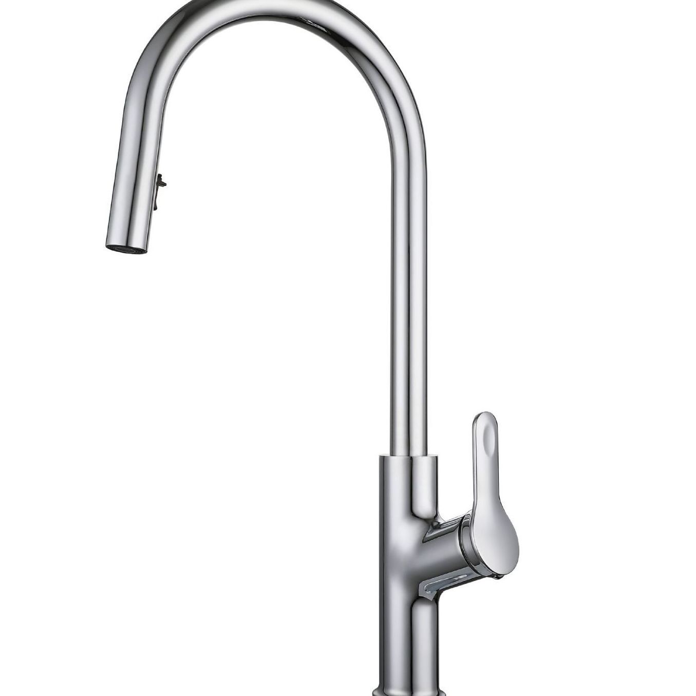 High Quality Hot Selling Fashionable Commercial Restaurant Flexible Sink Kitchen Faucet With Pull Down Spray Head