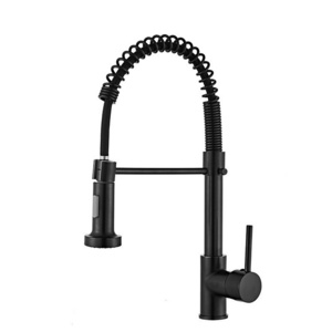 Black kitchen faucet soap dispenser kitchen faucets pull 360 rotatable -3 function kitchen faucet spray he