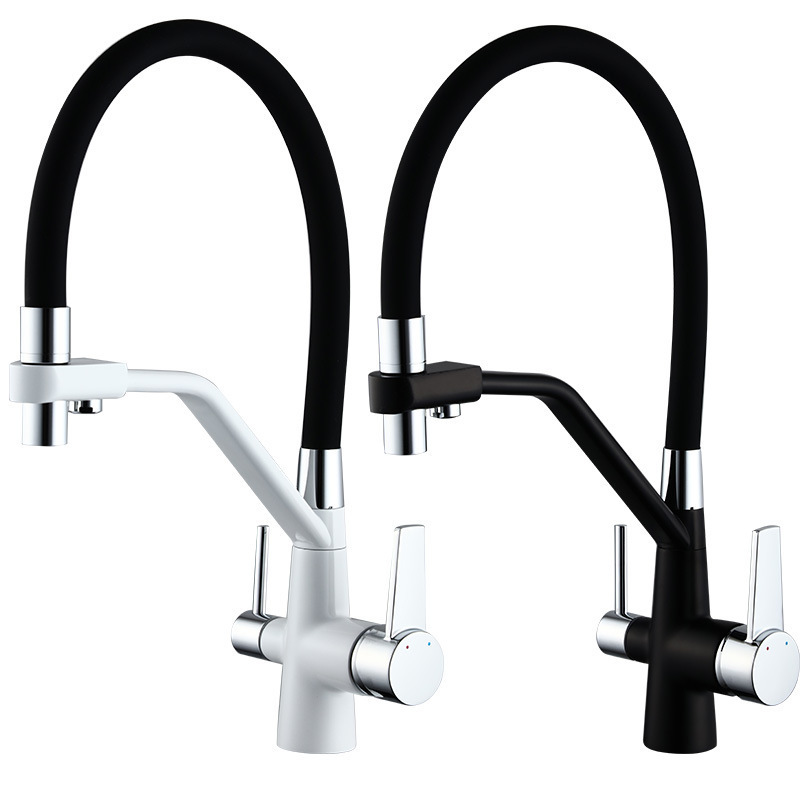 2023 us kitchen faucet rotatable waterfall kitchen faucet 4 in 1 kitchen helper faucet waterfall