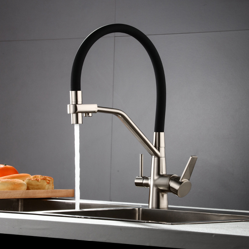 2023 us kitchen faucet rotatable waterfall kitchen faucet 4 in 1 kitchen helper faucet waterfall