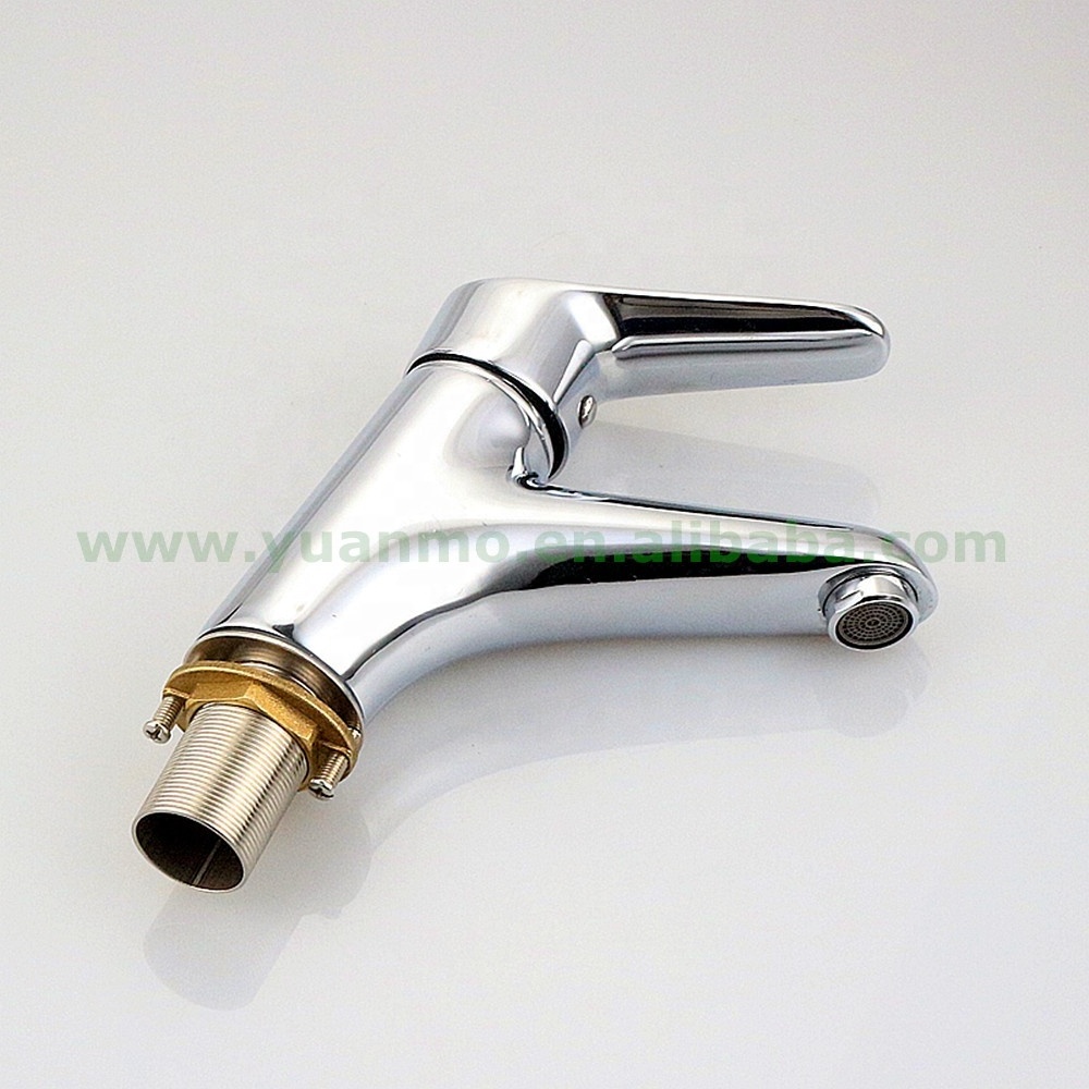 Basin Faucet Ultra Modern Industrial Style Face Basin Faucet Brass Basin Faucet