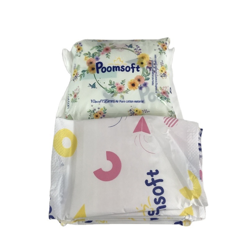 Sanitary napkins mini pads Feminine hygiene products Disposable cotton sanitary napkins 155mm pads sanitary napkins