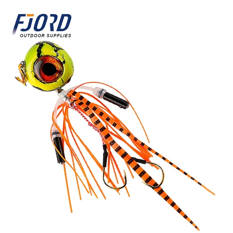 FJORD 40g 60g 80g 100g 120g 150G Jigging Lures Attractive Jig Head Lead Metal With 3D Eyes