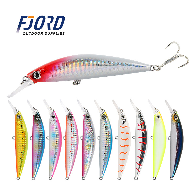 FJORD 90mm 29g Professional sinking best fishing lures hard minnow saltwater fishing lure Long Casting Hard Baits trout lure