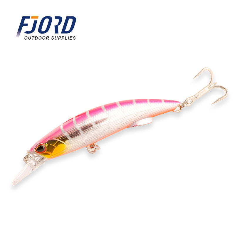 FJORD New Product  best fishing lures artificial bait 90mm 50g  Sinking Minnow Fishing Lures  Hard Minnow Lure oem hard fishing