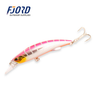 FJORD New Product  best fishing lures artificial bait 90mm 50g  Sinking Minnow Fishing Lures  Hard Minnow Lure oem hard fishing