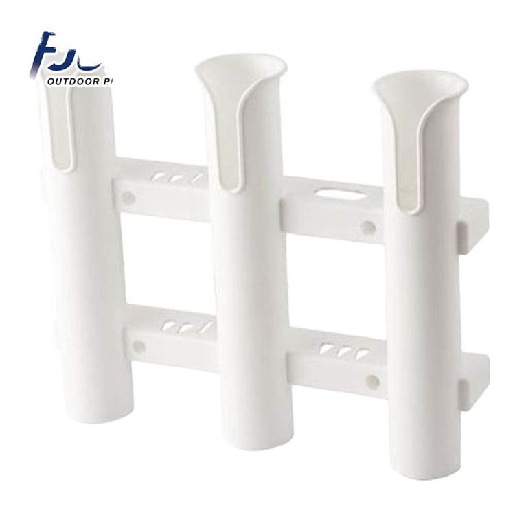 FJORD ABS Plastic Triple Tube Boat Yacht Fishing Tools Fishing Rod Holder For fishing rods