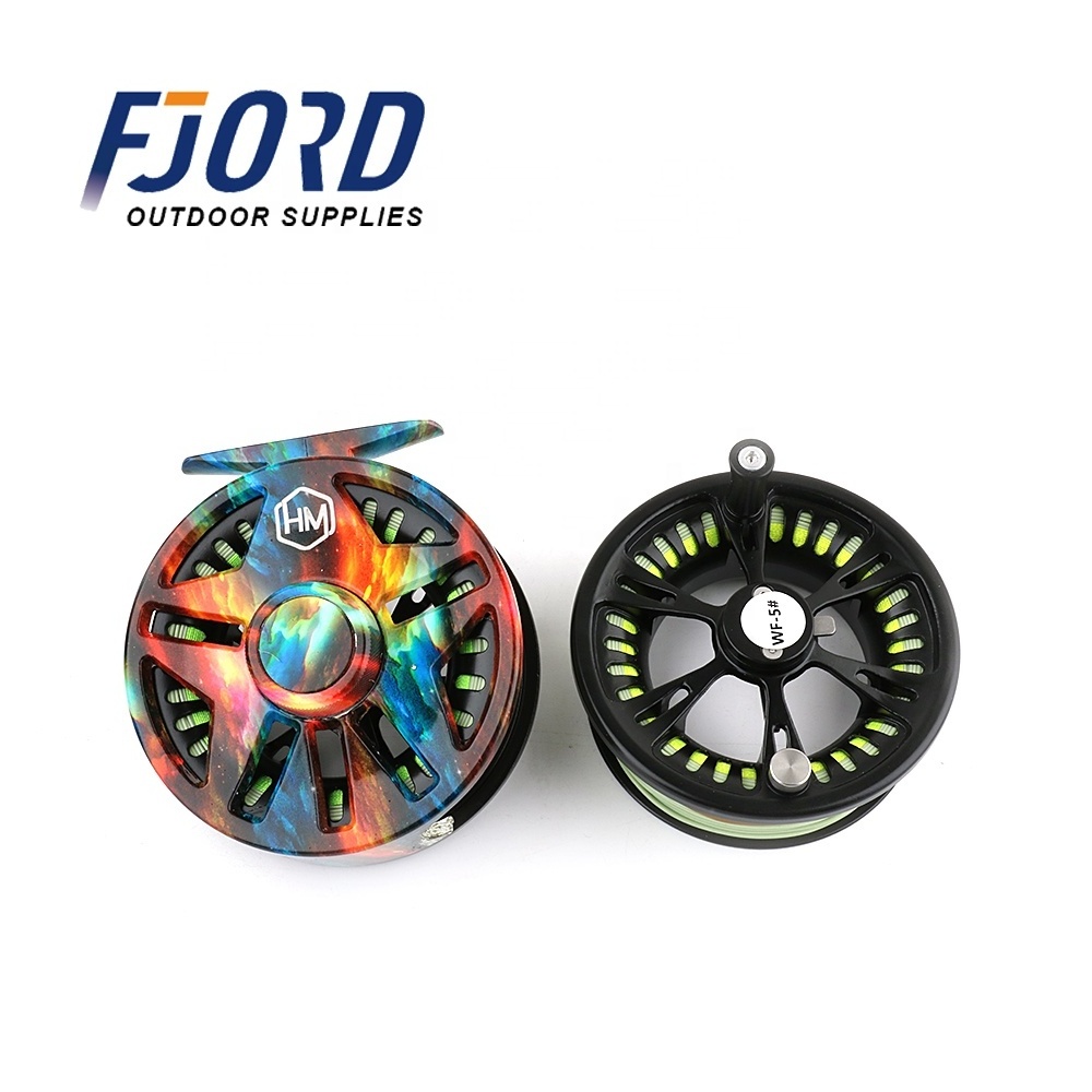 FJORD China Factory Fly Reel Metal Body Saltwater Fishing Reel Large Capacity CNC Fly Reel