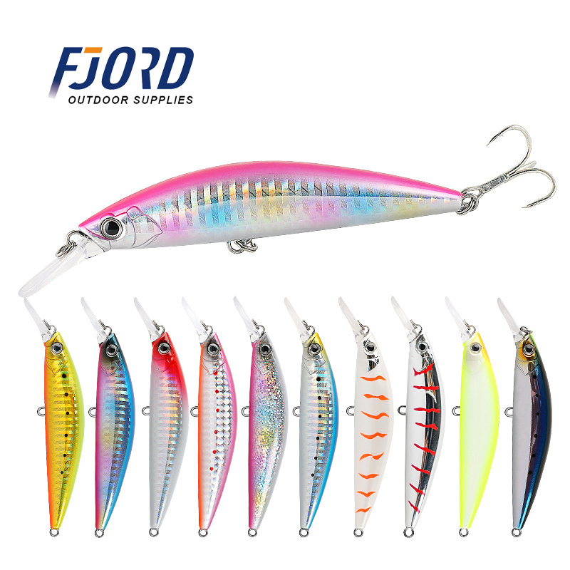 FJORD 90mm 29g Professional sinking best fishing lures hard minnow saltwater fishing lure Long Casting Hard Baits trout lure