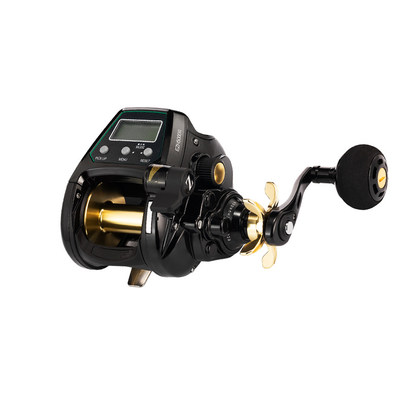 FJORD High Quality 3000/5000 Deep Sea Big Game Baitcasting  Electric Fishing Reel