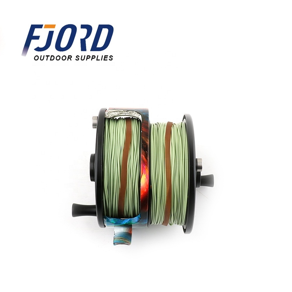 FJORD China Factory Fly Reel Metal Body Saltwater Fishing Reel Large Capacity CNC Fly Reel