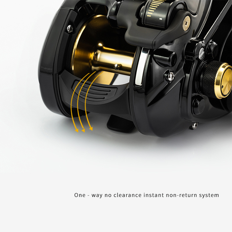 FJORD High Quality 3000/5000 Deep Sea Big Game Baitcasting  Electric Fishing Reel