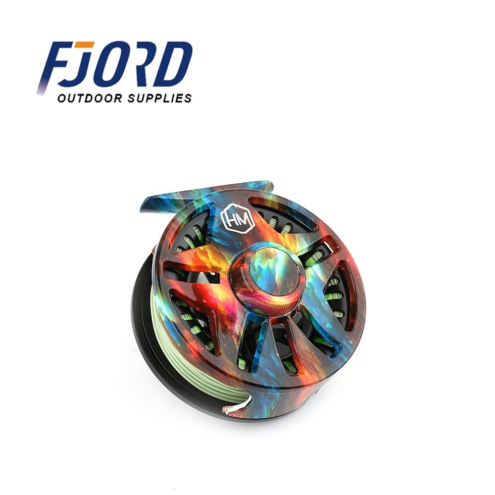 FJORD China Factory Fly Reel Metal Body Saltwater Fishing Reel Large Capacity CNC Fly Reel