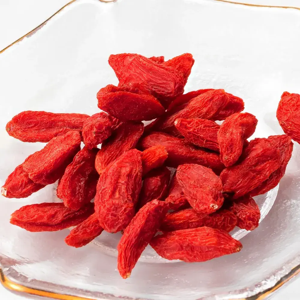 2023 Wholesale Bulk Dried Goji Berry Berries Pure Natural Sweetness Freeze Dried Goji Berries Gansu China