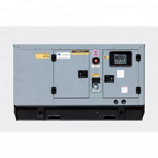 With Cummins 4B3.9-G1 soundproof silent automatic 30kw diesel generator price