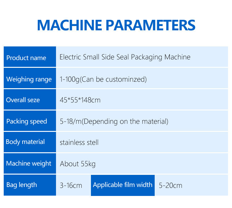 CE Food Pouch packing Machine Tea Bags Sachet Powder Pine Nut Snack Multi-function Packaging machines