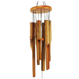 Wind Chimes Outdoor, Bamboo Wind Chimes with Amazing Deep Tone,Natural  Sound