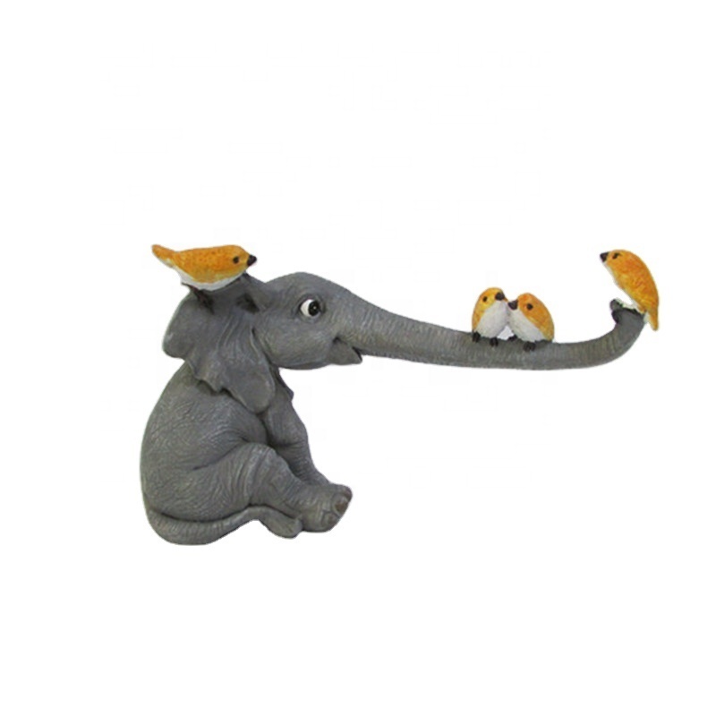 Z09712A Modern Ornaments Home Decoration Pieces Accessories Animal Elephant Statues For Sale