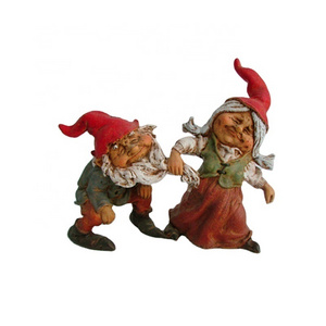 ED8339A 7 Dwarfs Garden Gnomes Figurine Resin Craft Decoration The Seven Garden Dwarf Statues