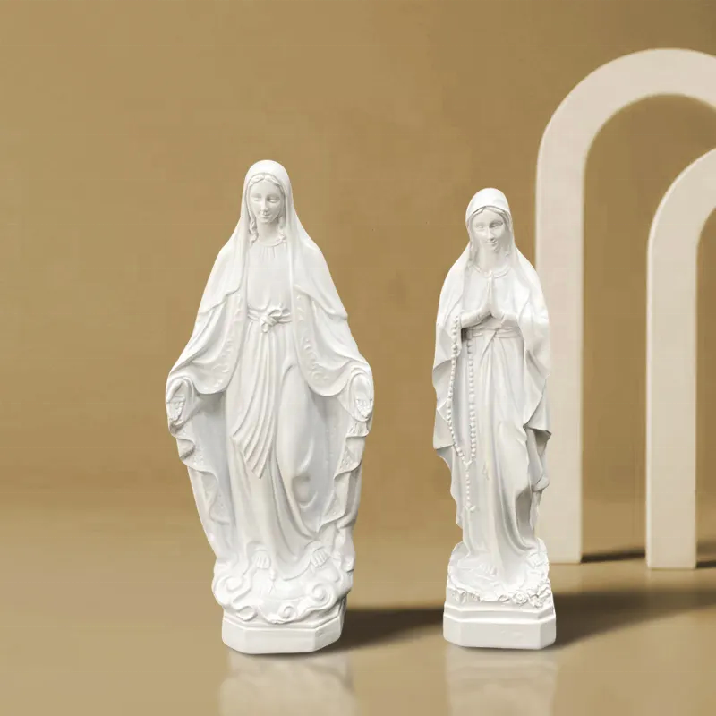 XYC001 OEM Mexico bibles christian virgin mary religious figurine statue items wholesale church home decoration resin crafts