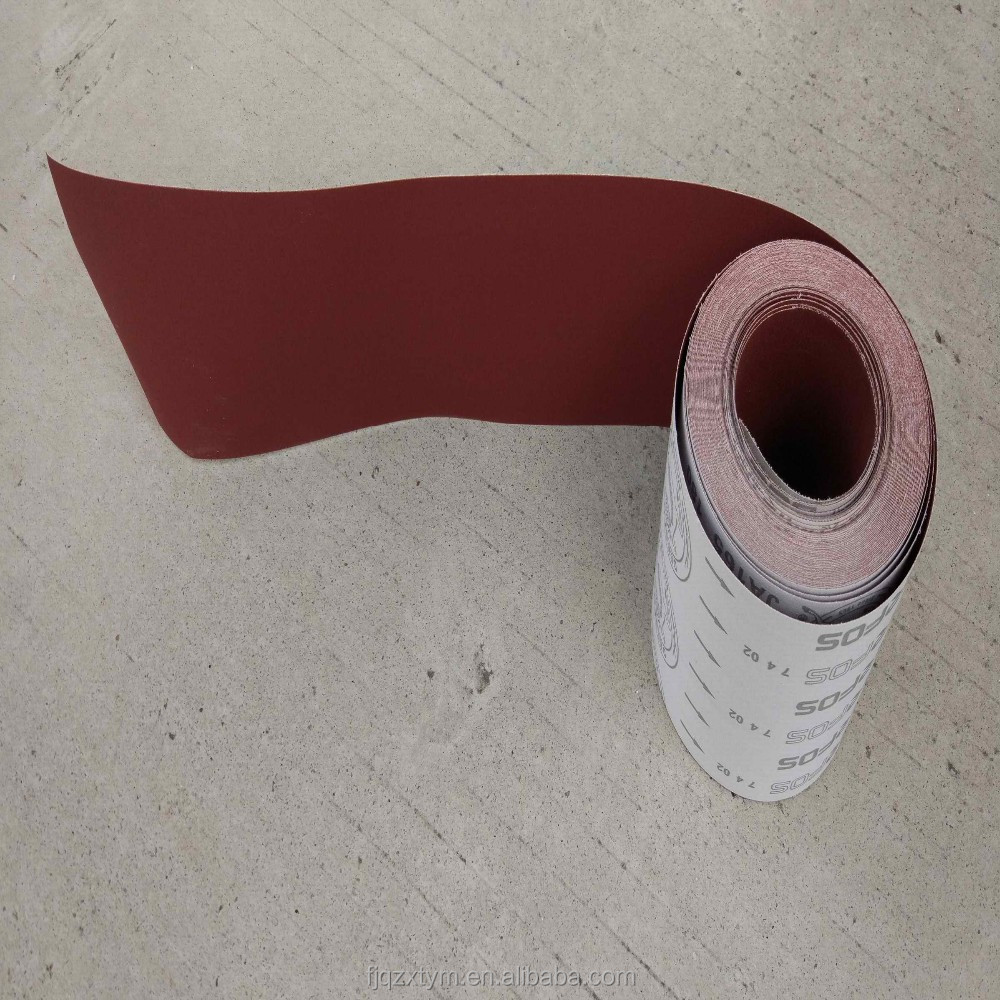 Flexible cloth abrasive sanding roll