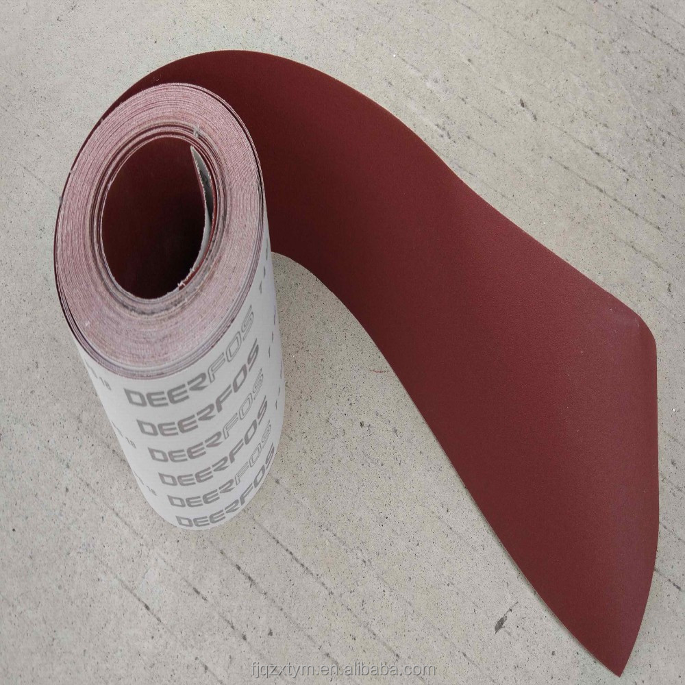 Flexible cloth abrasive sanding roll