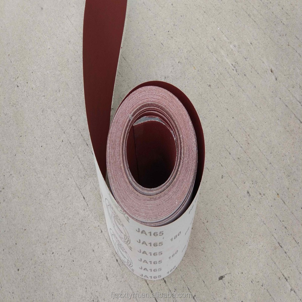 Flexible cloth abrasive sanding roll