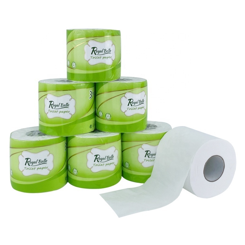 Bathroom Toilet Paper Wholesale Private Label 2/3/4 ply Super Water Absorbency Toilet Tissue Roll