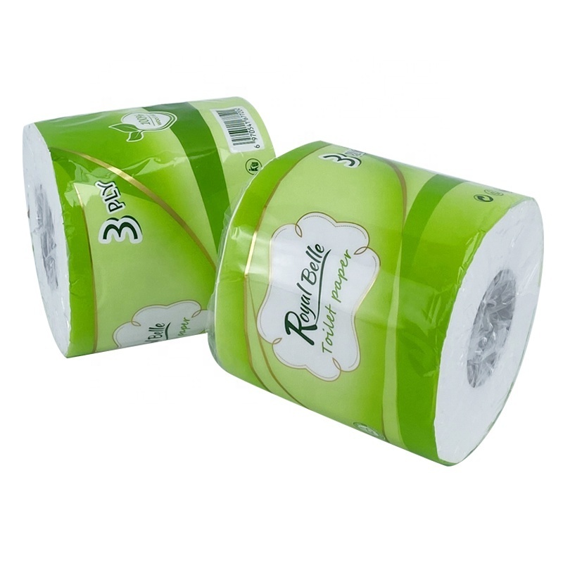 Bathroom Toilet Paper Wholesale Private Label 2/3/4 ply Super Water Absorbency Toilet Tissue Roll