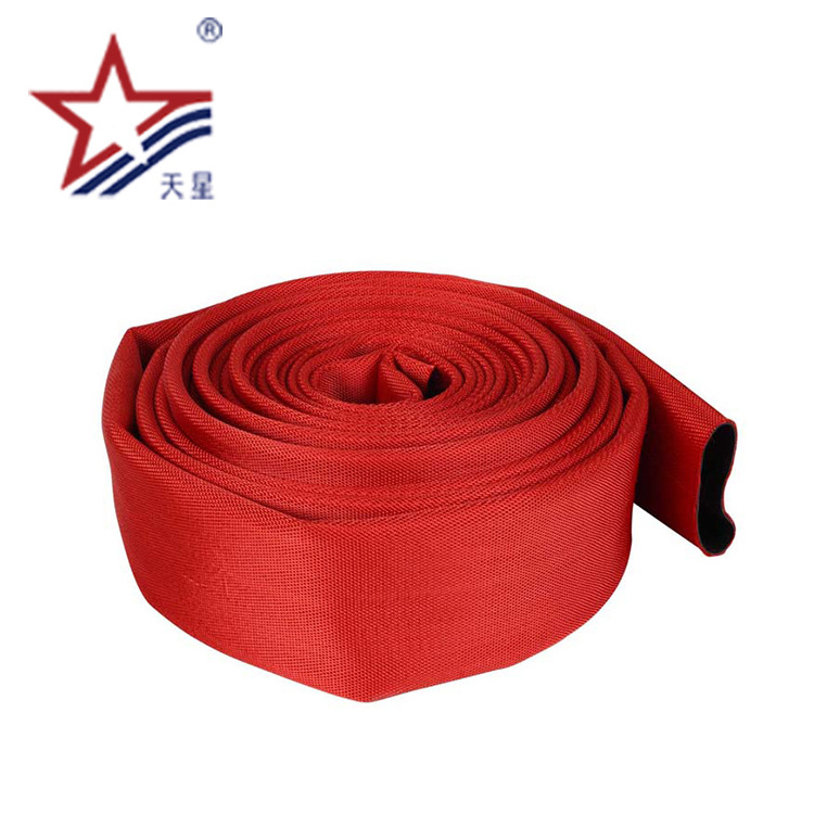 4 Inch 2024Hot Agriculture Layflat Hose Fire Hose 306 2016.07 Pvc or Rubber High Intensity Polyester Filament ISO9001 CN;FUJ