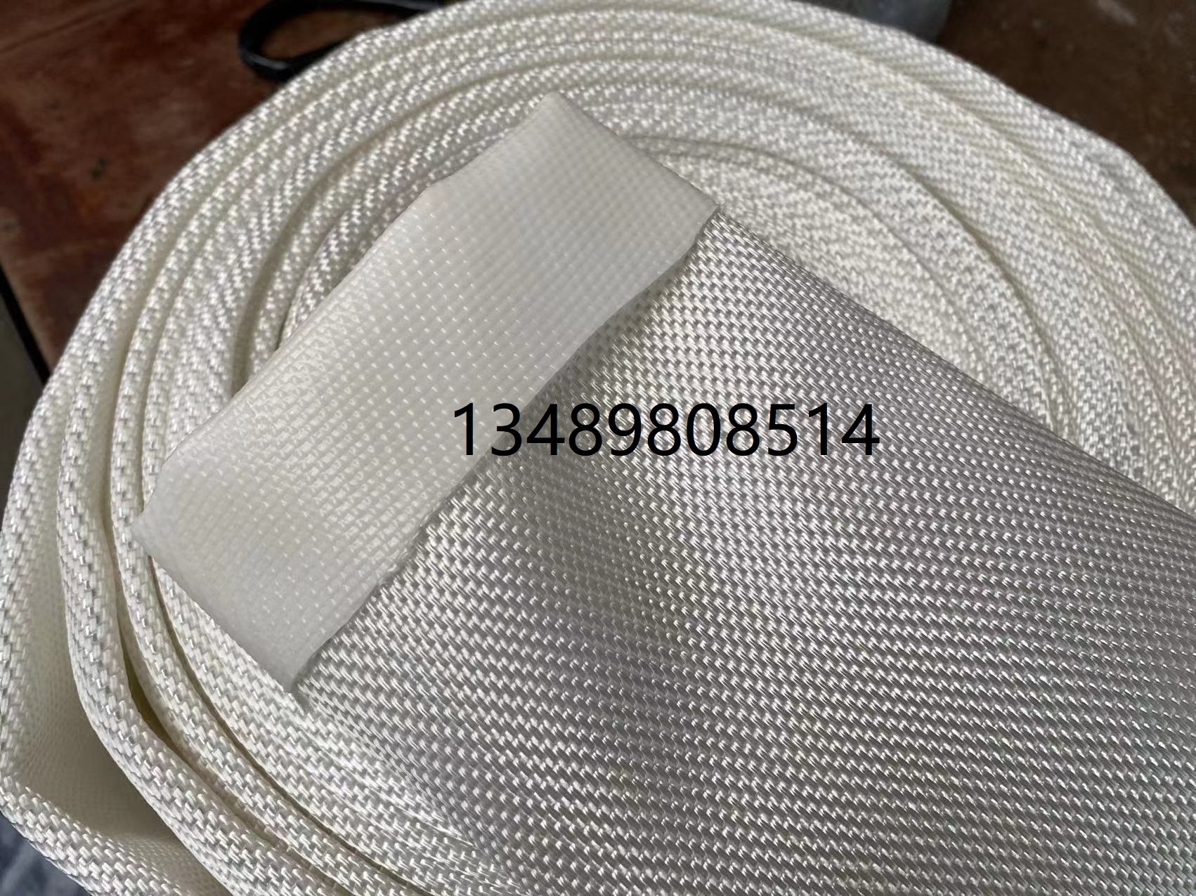 16bar firehose Polyester filament +good PVC tube 2 2.5 3inch with vietnamrussion couplings Tie with wire 20m/roll