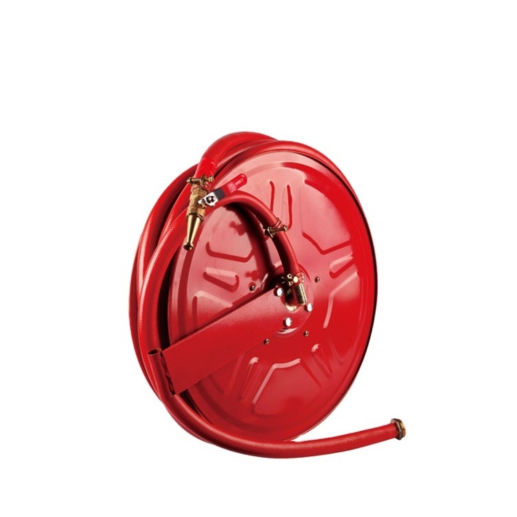 SanXing JPS0.8-19-30 Manual Fire Hose Reel High Quality 20M 25M 30M Length Firefighting Equipment Accessory