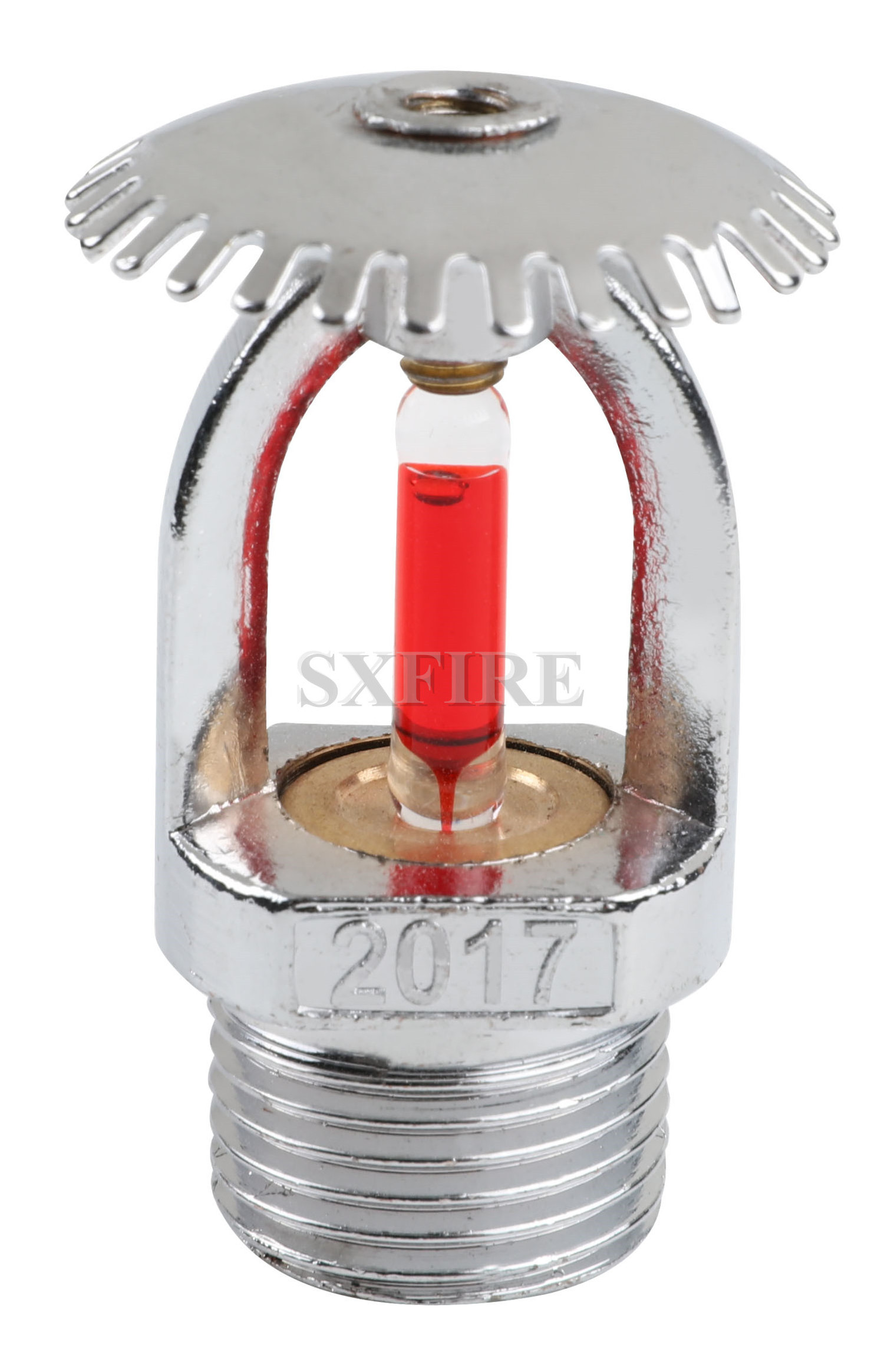 Fire Fighting Brass chrome finished pendant upright horizontal sidewall fire sprinkler head