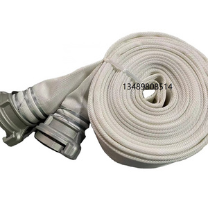 16bar firehose Polyester filament +good PVC tube 2 2.5 3inch with vietnamrussion couplings Tie with wire 20m/roll