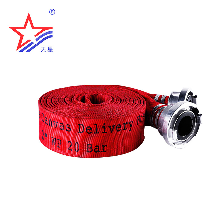 4 Inch 2024Hot Agriculture Layflat Hose Fire Hose 306 2016.07 Pvc or Rubber High Intensity Polyester Filament ISO9001 CN;FUJ